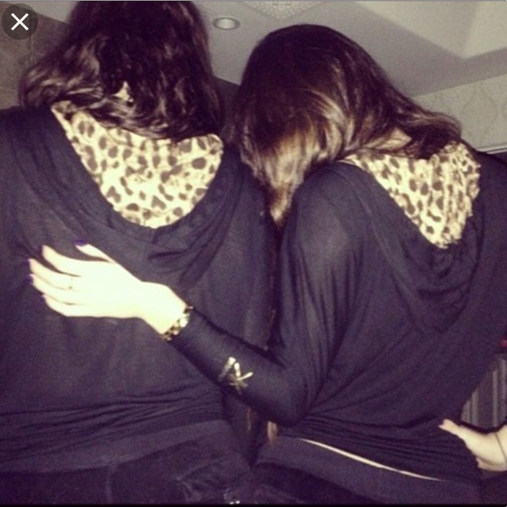 Kardashian Kollection Black hoodie